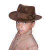 Childs' Brown Adventure Fedora Hat
