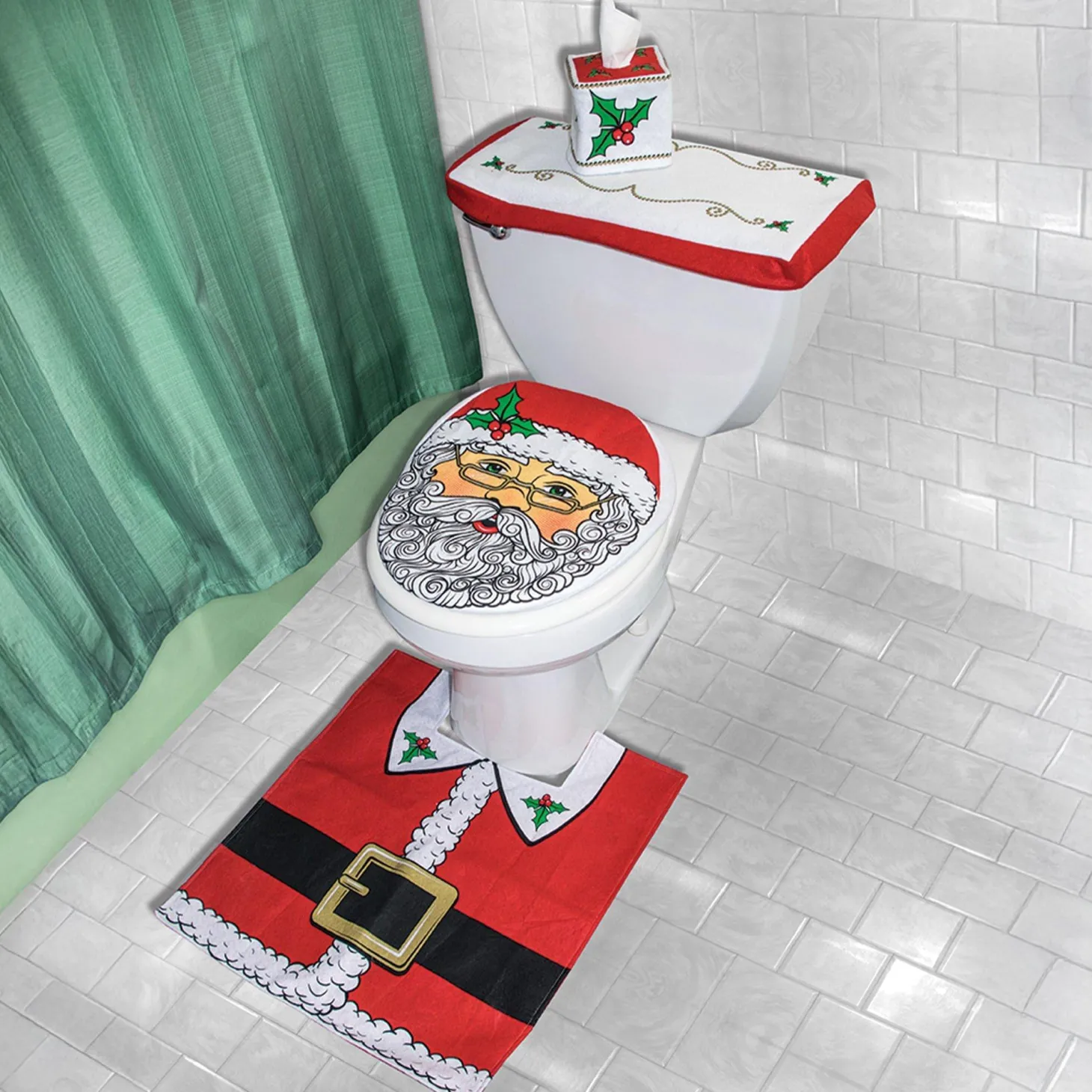 Christmas Bathroom Decor Kit