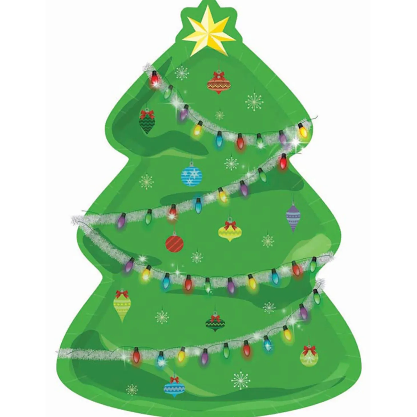 Christmas Tree Platter