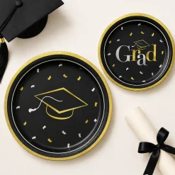 Class Dismissed Paper Plates, 8ct, Assorted Options