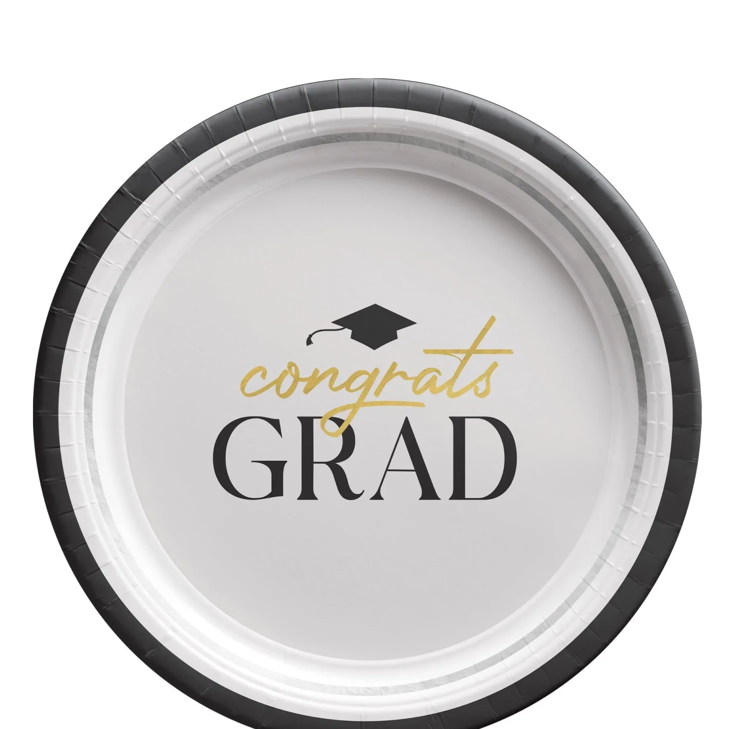 Classic Grad Lunch Plate, 8ct