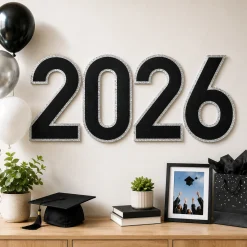 2026 Classic Grad Paper Cut-Outs, 21in x 12in