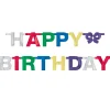 Classic Happy Birthday Banner