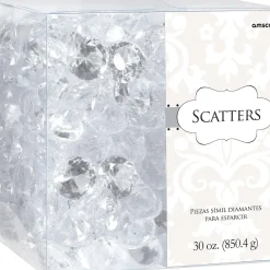 Clear Diamond Table Scatter