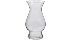 8.75” Clear Glass Bella Vase