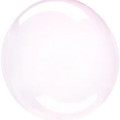 Clear Plastic Balloon, 18in - Crystal Clearz, Assorted Colors
