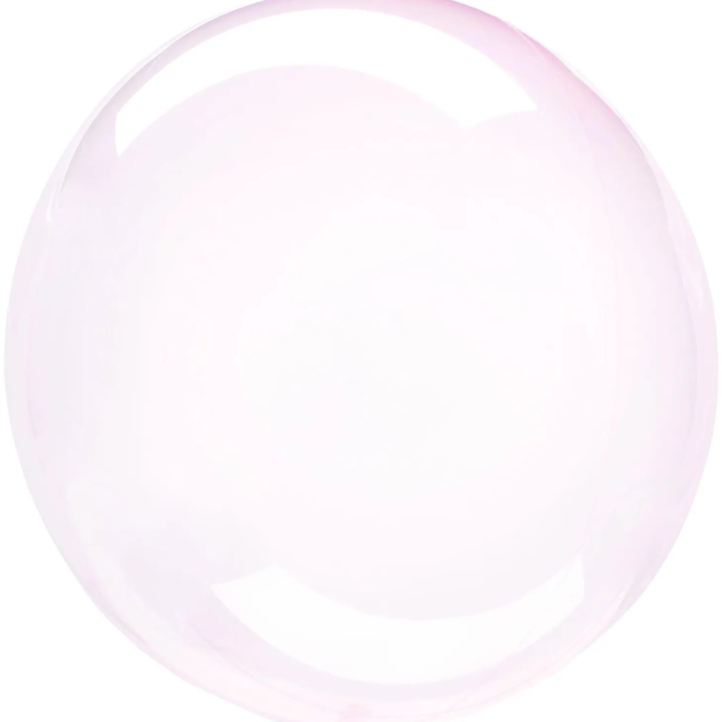 Clear Plastic Balloon, 18in - Crystal Clearz, Assorted Colors