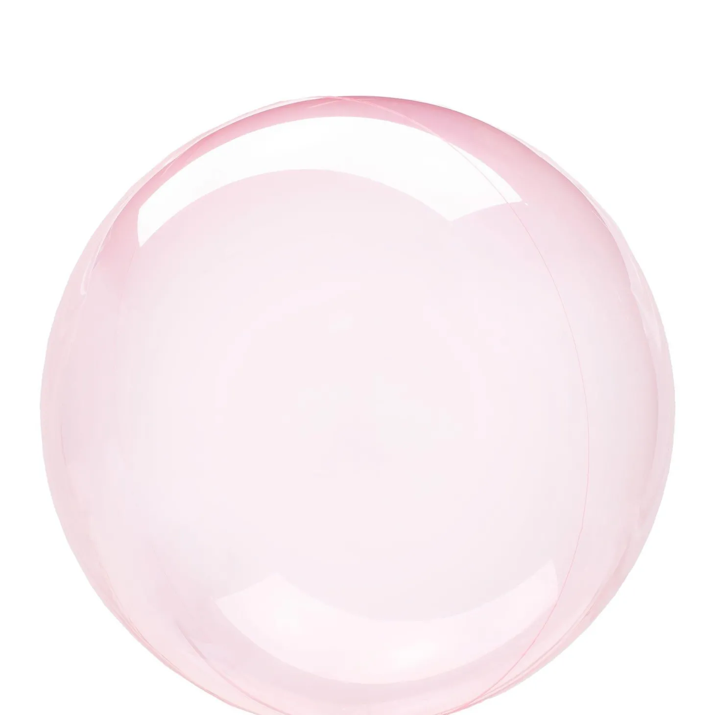 Clear Plastic Balloon, 18in - Crystal Clearz, Assorted Colors