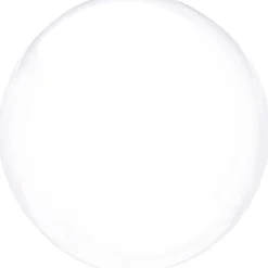 Clear Plastic Balloon, 18in - Crystal Clearz, Assorted Colors