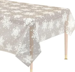 Clear Snowflake Table Cover