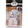 Clear White Polka Dot Gift Sack