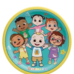 CoComelon Paper Lunch Plates, 9in, 8ct