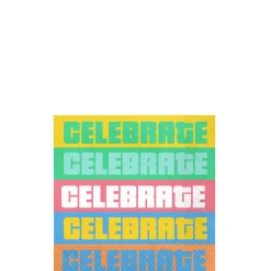 Colorful Collage Napkins, 16ct, Assorted Options