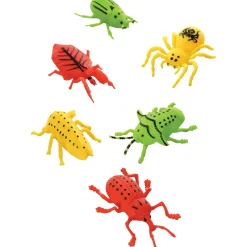 Colorful Creepy Crawly Plastic Insect Toys, 12ct