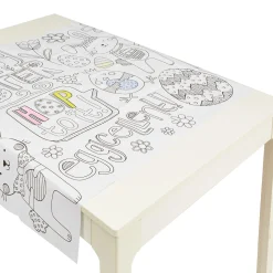 Coloring Easter Paper Table Cover