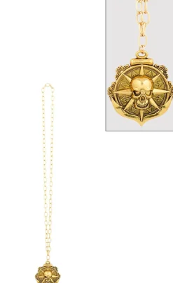 Compass Medallion Pirate Necklace