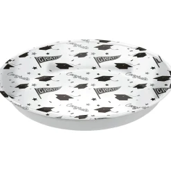 Congrats Grad Plastic Bowl, 13.75in, Assorted Colors