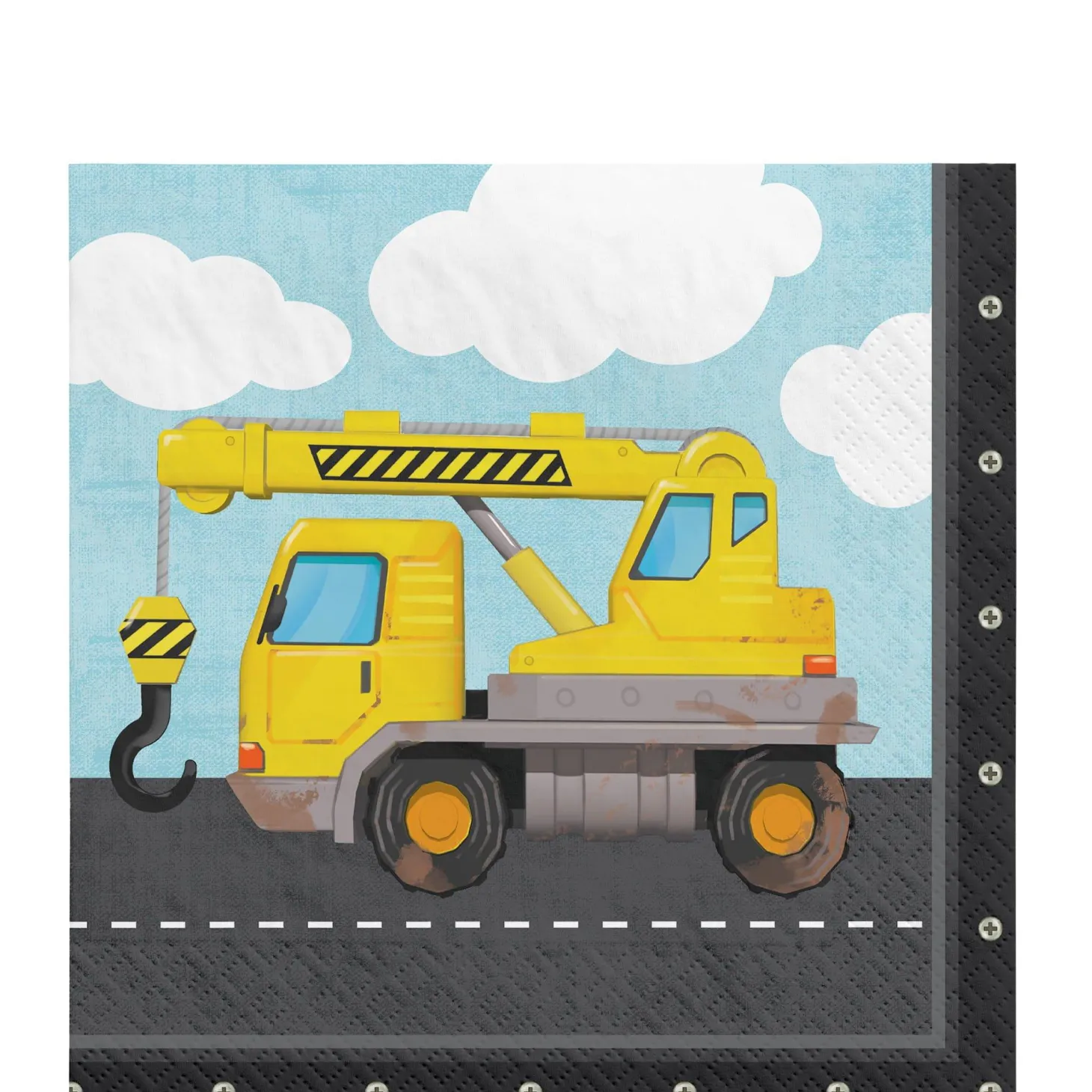 Construction Party Kit for 8 Guests