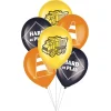 Construction Party Latex Balloons, 6pc
