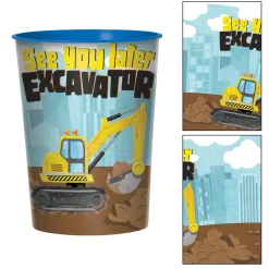 Construction Party Plastic Favor Cup, 16oz