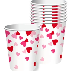 Cross My Heart Paper Cups, 9oz, 8ct