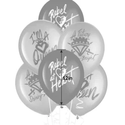 6ct, 12in, Descendants 4 Latex Balloons