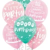 15ct, 12in, Happy Cake Day Birthday Balloons