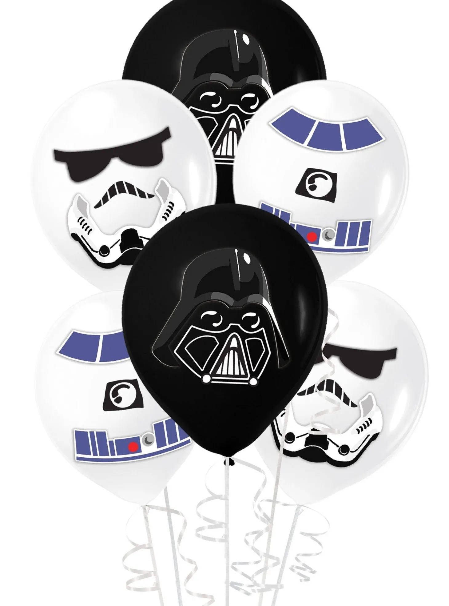 6ct, 12in, Star Wars Galaxy of Adventures Latex Balloon Decorating Kit
