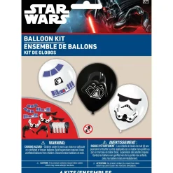 6ct, 12in, Star Wars Galaxy of Adventures Latex Balloon Decorating Kit