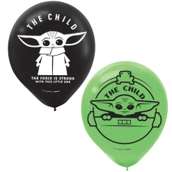6ct, 12in, The Child Balloons - The Mandalorian
