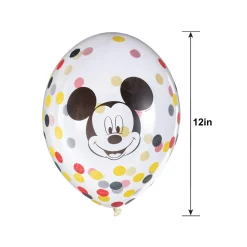 6ct, Mickey Mouse Forever Confetti Balloons