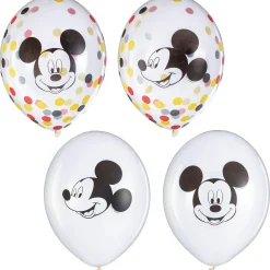 6ct, Mickey Mouse Forever Confetti Balloons