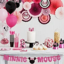 6ct, Minnie Mouse Forever Confetti Balloons