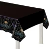 Dark Academia Plastic Table Cover, 54in x 102in