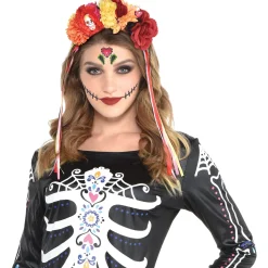 Day of the Dead Floral Headband