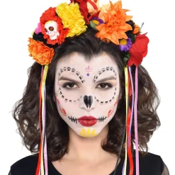 Day of the Dead Floral Headband