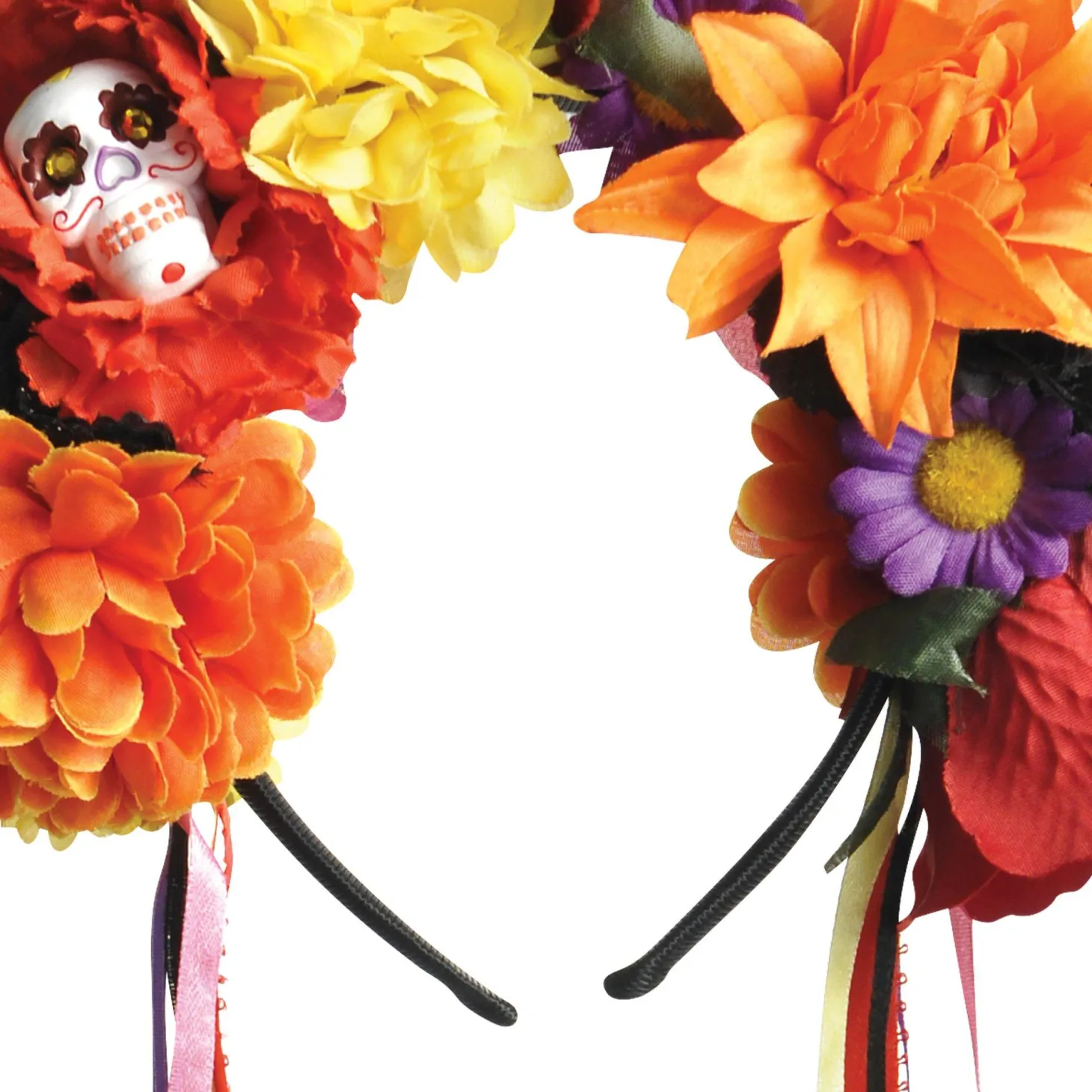 Day of the Dead Floral Headband