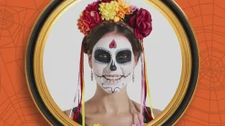 Day of the Dead Floral Headband