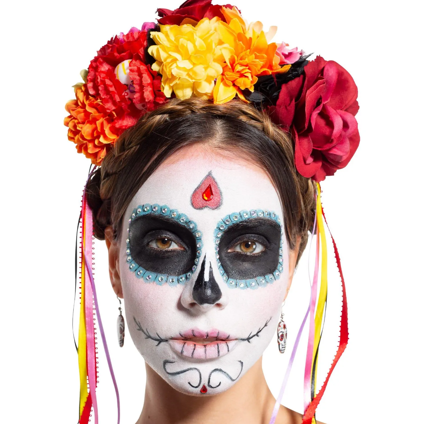 Day of the Dead Floral Headband