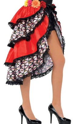 Day of the Dead Tie-On Bustle
