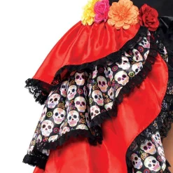 Day of the Dead Tie-On Bustle