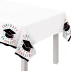 Day to Celebrate Graduation Plastic Table Covers, 54in x 84in, 3ct