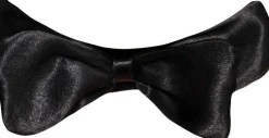 Deluxe Black Bow Tie
