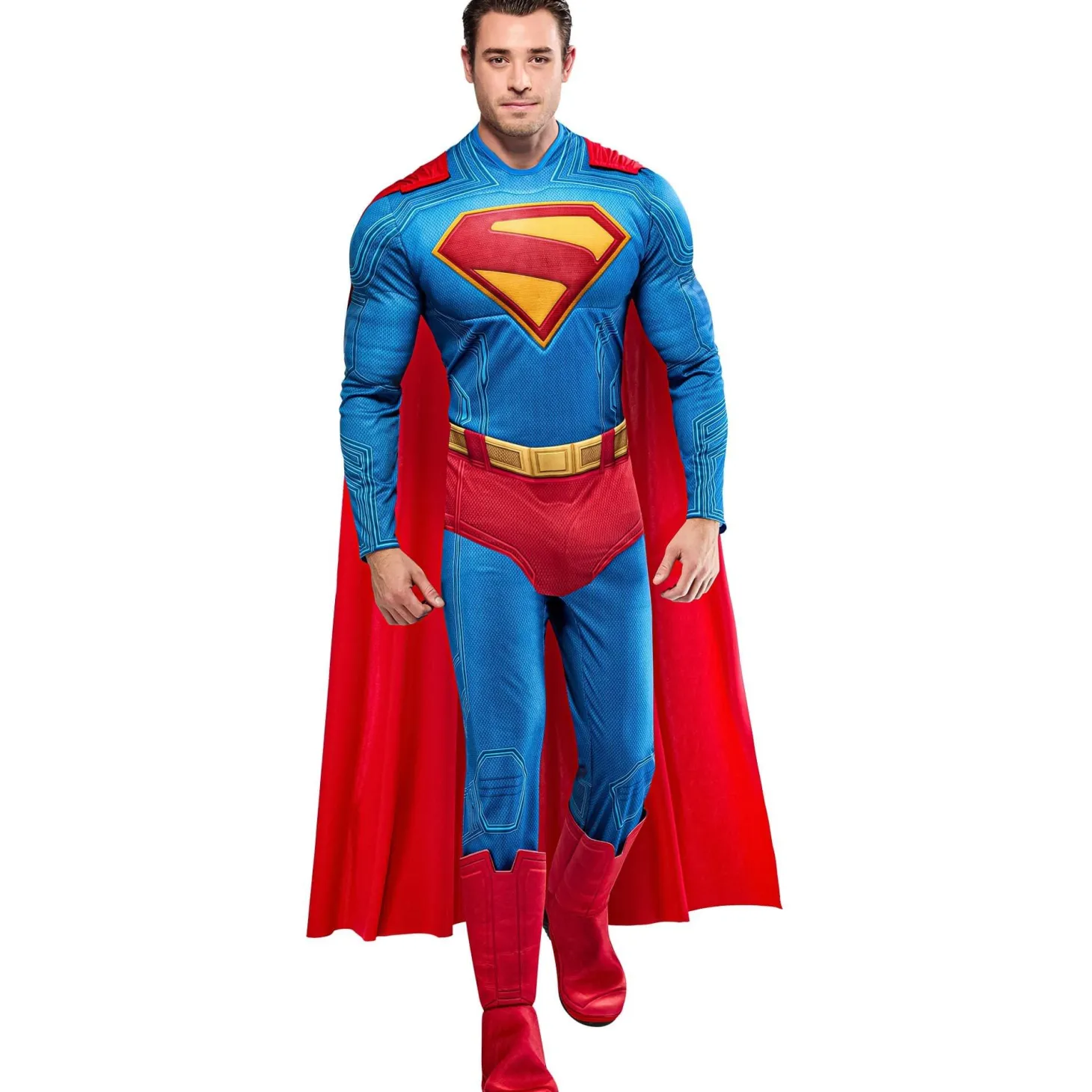 Deluxe Superman Costume for Adults