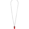 Devils Charm Obelisk Pendant Necklace