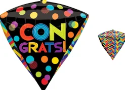 Diamondz Bright Dot Congratulations Balloon