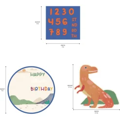 Diggin Dino Personalized Cake Topper