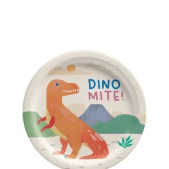 Diggin Dinos Paper Plate, 8ct, Assorted Options