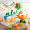 Dino-Mite Birthday Balloon Bouquet, 5pc