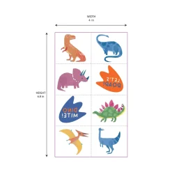Dinosaur Tattoos, 8ct